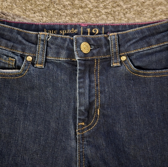 Kate Spade Girl's Blue Jeans sz 12 - Picture 2 of 6
